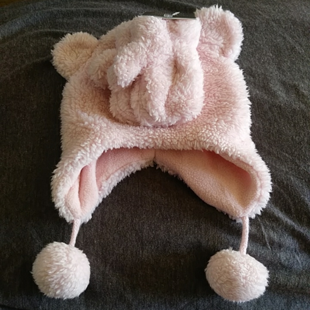 Laura Ashley hat & mitten set